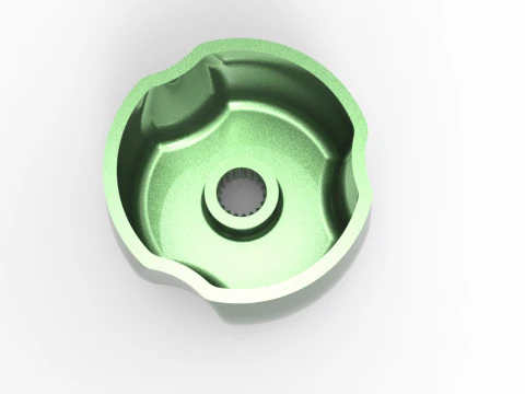 Faucet handle 3D Print Model