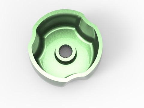 Faucet handle 3D Print Model