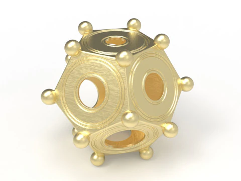 Roman dodecahedron 3D Model