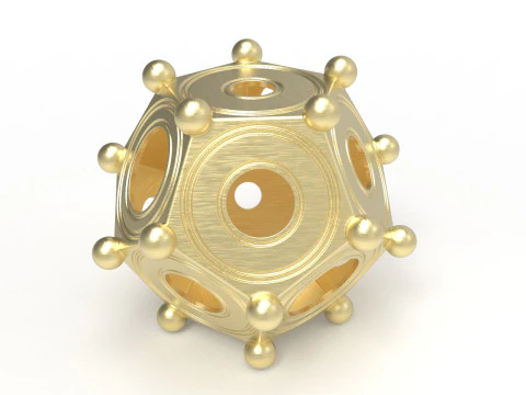 Roman dodecahedron 3D Model