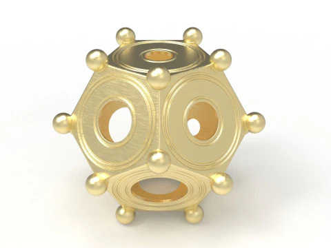Roman dodecahedron 3D Model