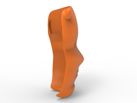 Forest face mask 3D-Modell