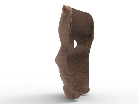 Forest face mask 3D-Modell