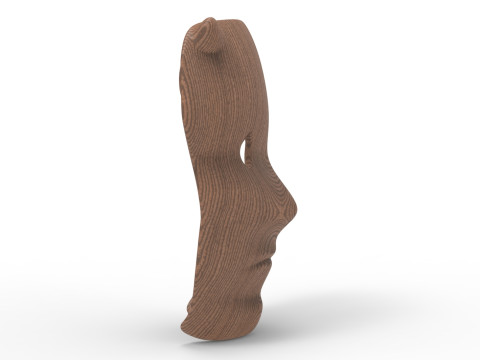 Forest face mask 3D-Modell