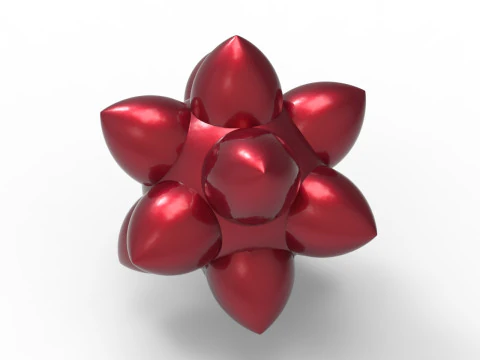 Disdyakis Dodecahedron 3D Print Model