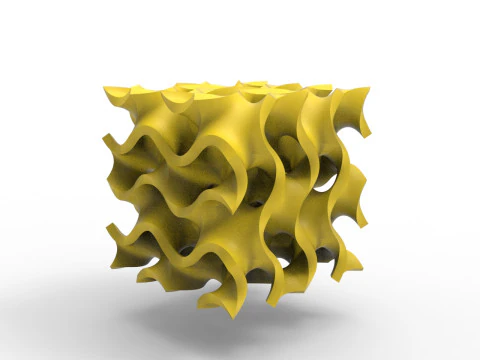 Gyroid Structure 3D Model