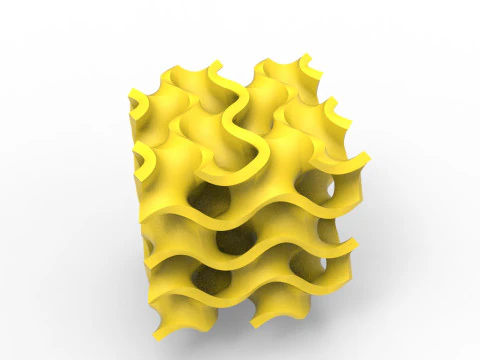 Gyroid Structure 3D Model