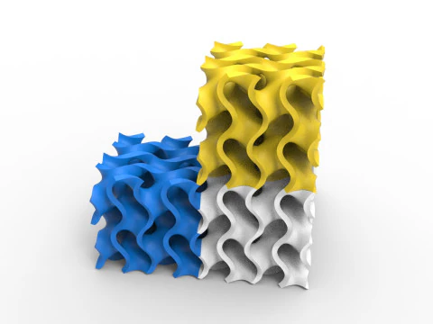 Gyroid Structure 3D Model