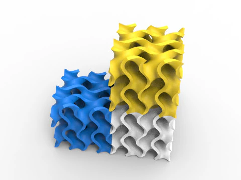 Gyroid Structure 3D Model