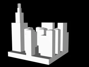 3d buildings 3D Model