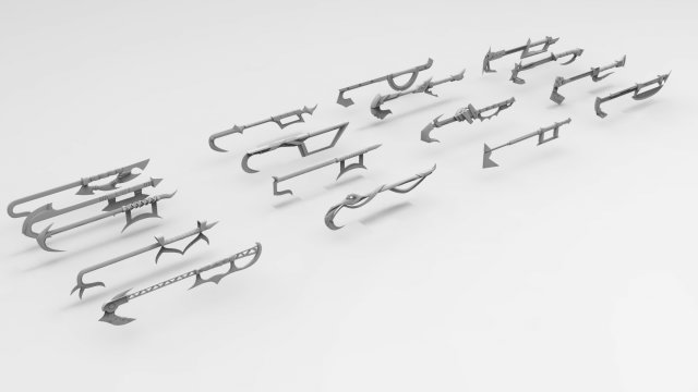 shuangou 3D 模型 .c4d .max .obj .3ds .fbx .stl .blend 
