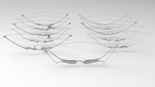 bowpack 3D Model .c4d .max .obj .3ds .fbx .stl .blend 