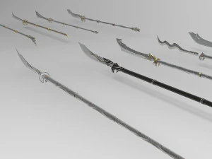 guandao pack 3D Model