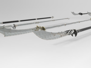 guandao pack 3D-Modell