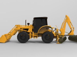 tractor 3D 모델