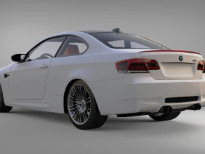 m3 e92 쿠페 3D 모델