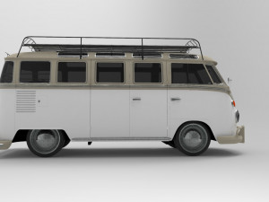 volkswagen type 2 3D 模型