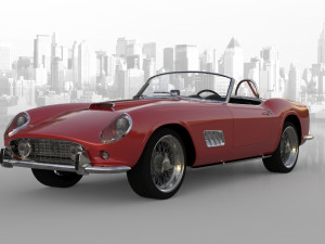 ferrari 250 california 3D Model