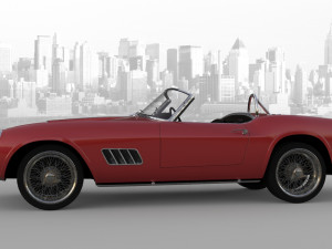 ferrari 250 california 3D Model