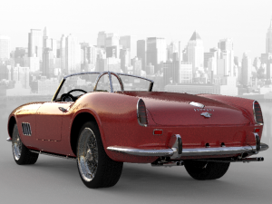ferrari 250 california 3D Model