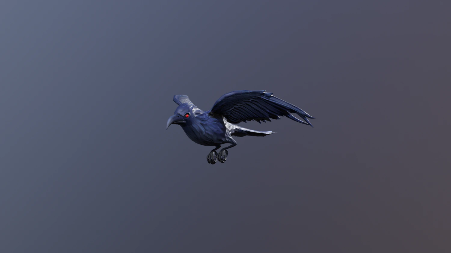Crows 3D Model .c4d .max .obj .3ds .fbx .stl .blend 