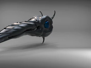 MORTAL KOMBAT SNAKE 3D Model