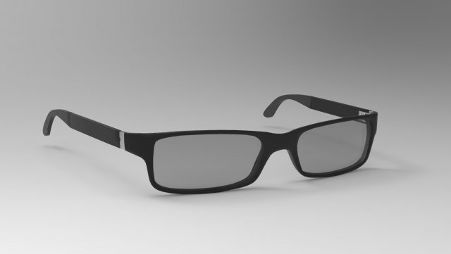 Glasses 3D 모델 .c4d .max .obj .3ds .fbx .stl .blend 