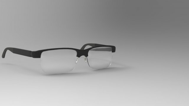 Glasses 3D 模型 .c4d .max .obj .3ds .fbx .stl .blend