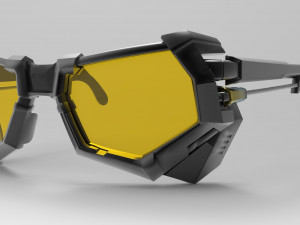Glasses Model 3D