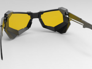 Glasses Model 3D