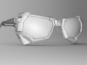 Glasses Model 3D