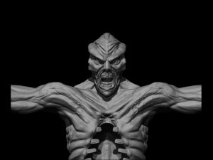 Statue From Outworld Mortal Kombat 1995 3D Model