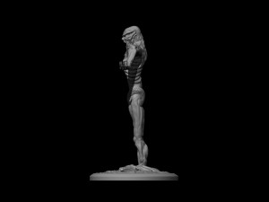 Statue From Outworld Mortal Kombat 1995 3D Model