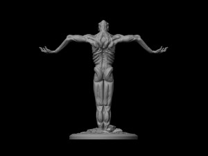 Statue From Outworld Mortal Kombat 1995 3D Model