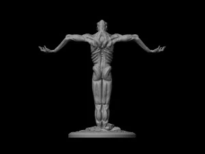 Statue From Outworld Mortal Kombat 1995 3D Model