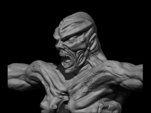Statue From Outworld Mortal Kombat 1995 3D Model