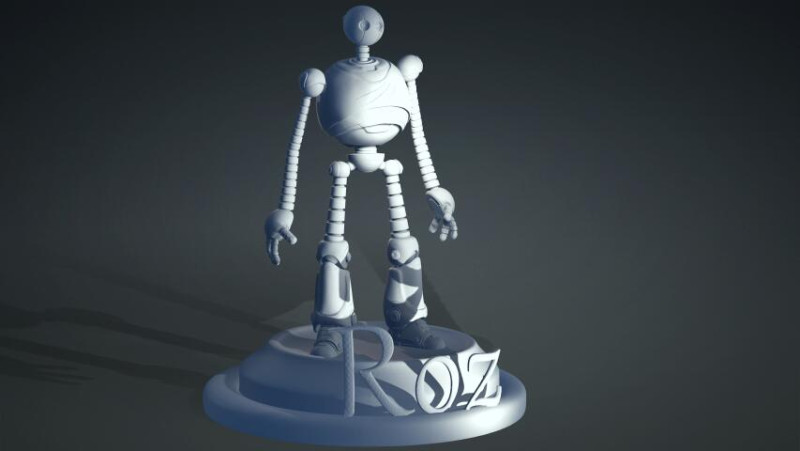 The wild robot Modelo de impresión 3D .c4d .max .obj .3ds .fbx .stl .blend 
