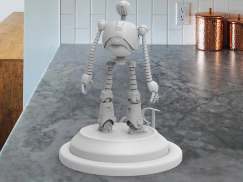 The wild robot 3D Print Model