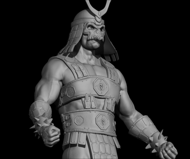 Shao Kahn Mortal Kombat Annihilation 3D Print Model .c4d .max .obj .3ds .fbx .stl .blend 