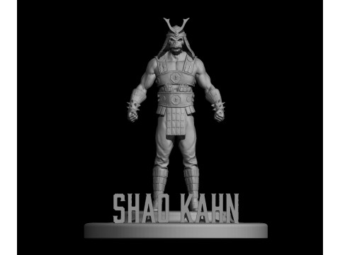 Shao Kahn Mortal Kombat Annihilation 3D Print Model