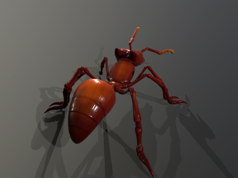 Ant Stylized 3D 模型
