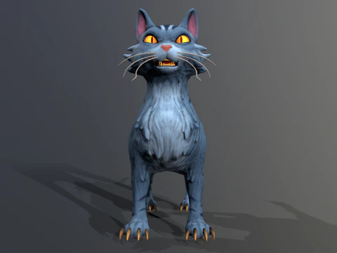 Stylized CAT 3D Model