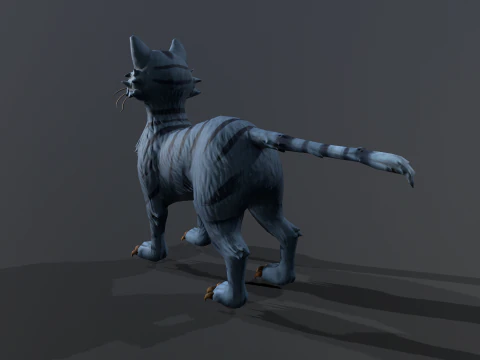 Stylized CAT 3D Model