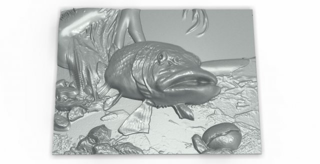 mah - panel d02 3D Model .c4d .max .obj .3ds .fbx .stl .blend 