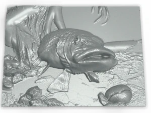 mah - panneau d02 Modèle 3D