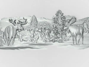 mah - pannello d03 Modello 3D