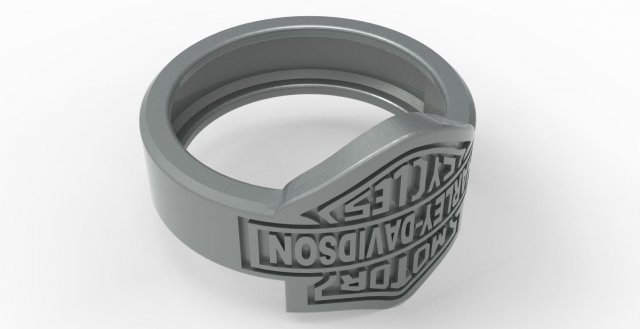 mah - ring e04 3D Print Model .c4d .max .obj .3ds .fbx .stl .blend 