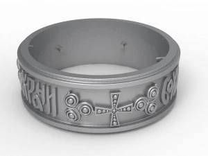 mah - bague f02 Modèles 3D en vedette