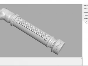 mah - knife handle g01 3D Print Model