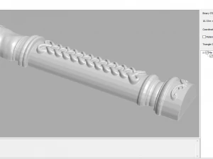 mah - knife handle g01 3D Print Model